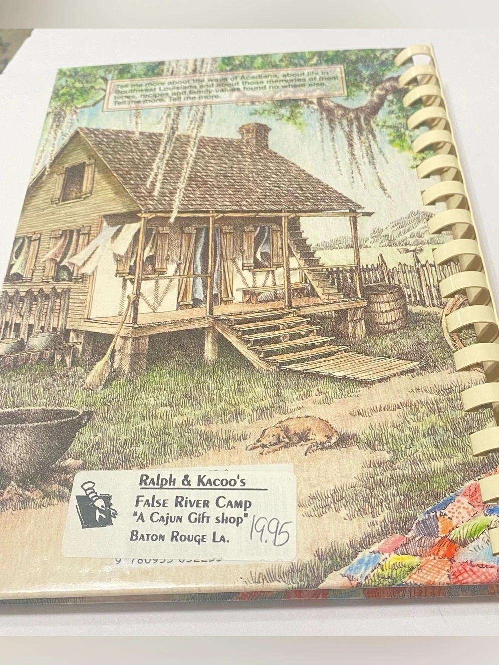 Tell Me More Cajun Cookbook Junior League Lafayette, LA 1993 Spiral Community